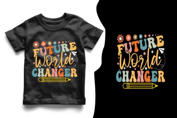 Future World Change Graphics for Kids T-Shirt Designs