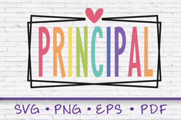 school principal svg: a graphic design asset for modern content publishing