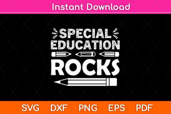Special Education Rocks Teacher Student
