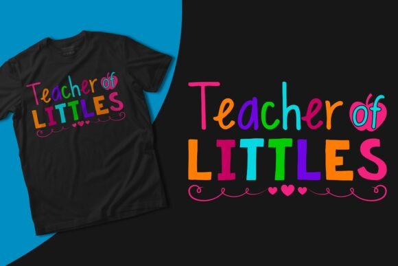 Teacher of Littles Teacher SVG Design: A Versatile Graphic Asset for Branding and Marketing
