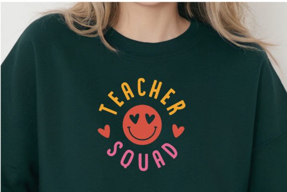Teacher Squad SVG: Graphics for Crafts & Content Publishers